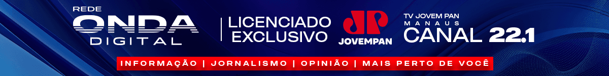 Rede Onda Digital, licenciada exclusiva da Jovem Pan — TV Jovem Pan Manaus, canal 22.1