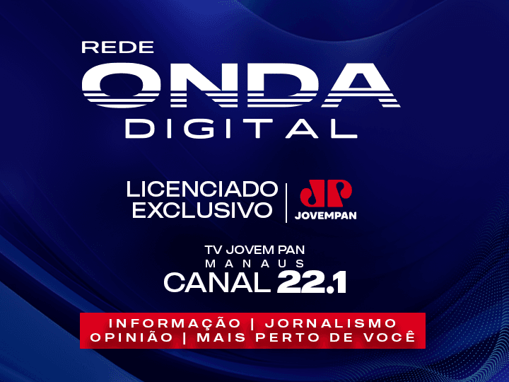 Rede Onda Digital, licenciada exclusiva da Jovem Pan — TV Jovem Pan Manaus, canal 22.1