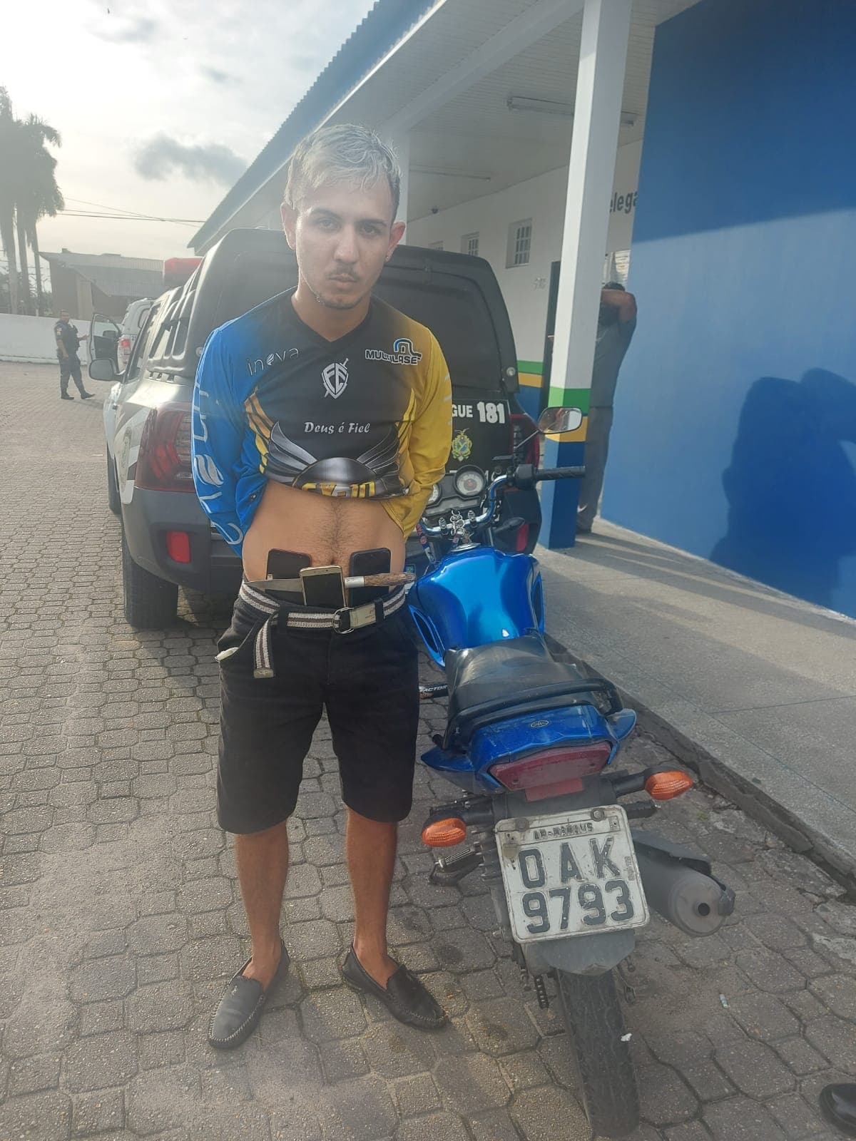 Suspeito de realizar arrastões é preso