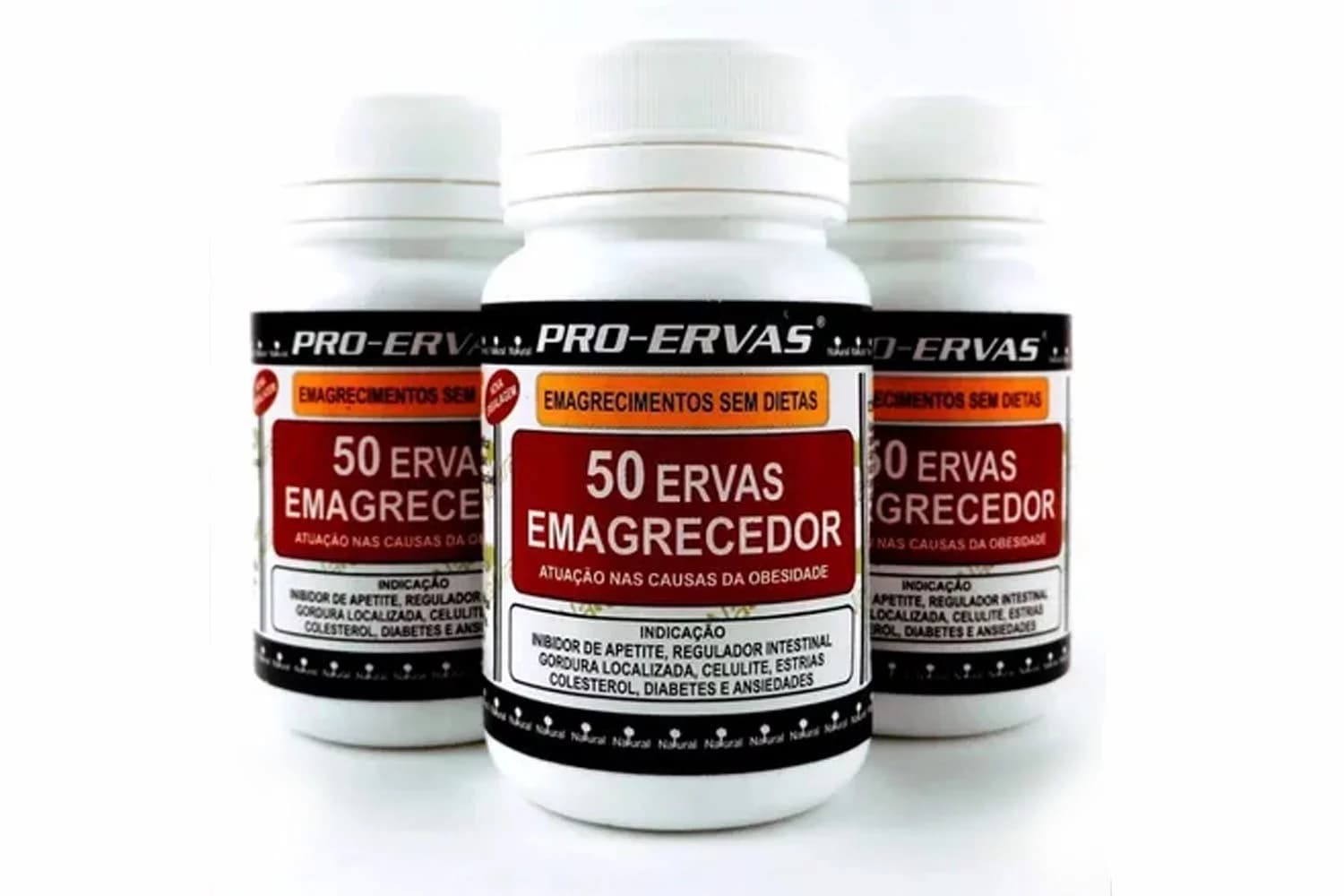 Alerta! 50 Ervas Emagrecedor está proibido no Brasil