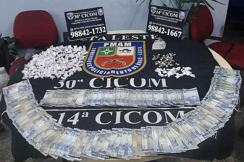 PM prende nove acusados de tráfico de drogas na zona Leste de Manaus