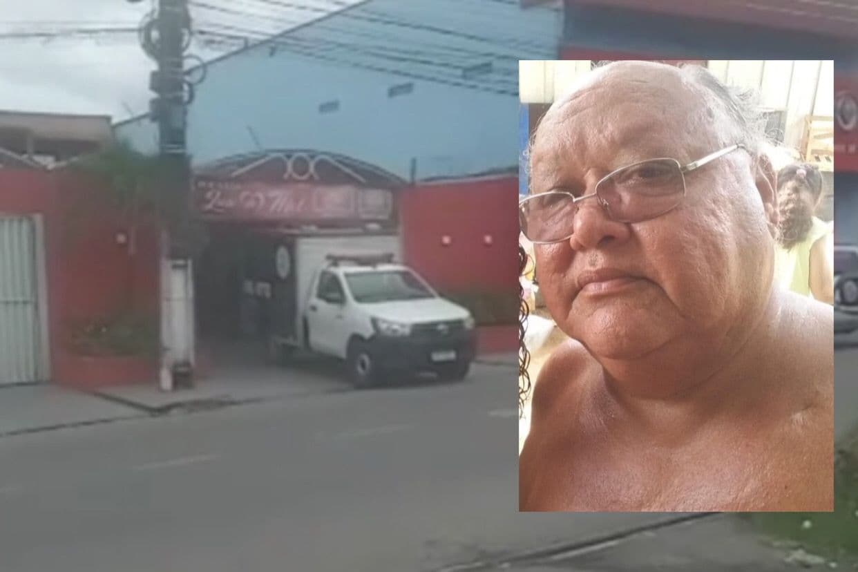VEJA VÍDEO: Idoso morre no motel na zona Norte