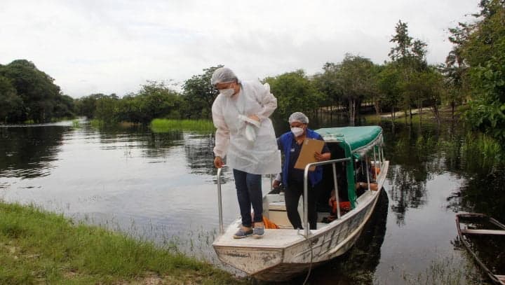 Prefeitura intensifica vacinação infantil em comunidades ribeirinhas