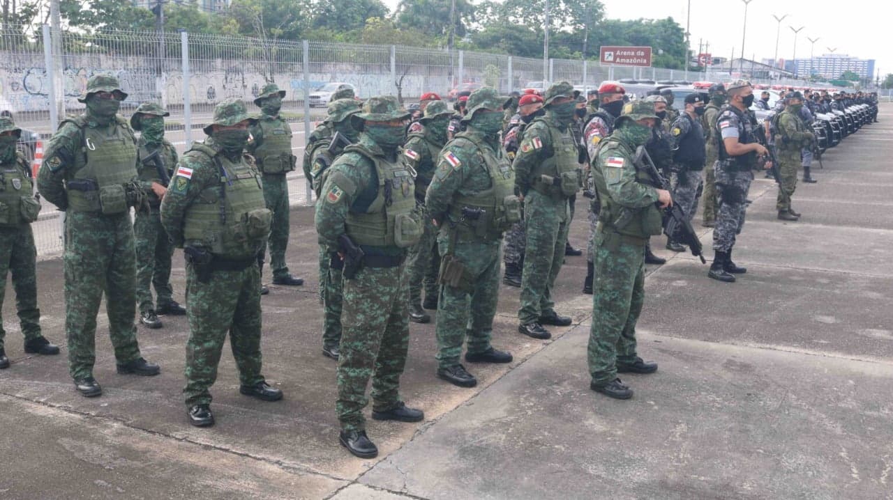 Governo reforça contingente  na Operação Hórus