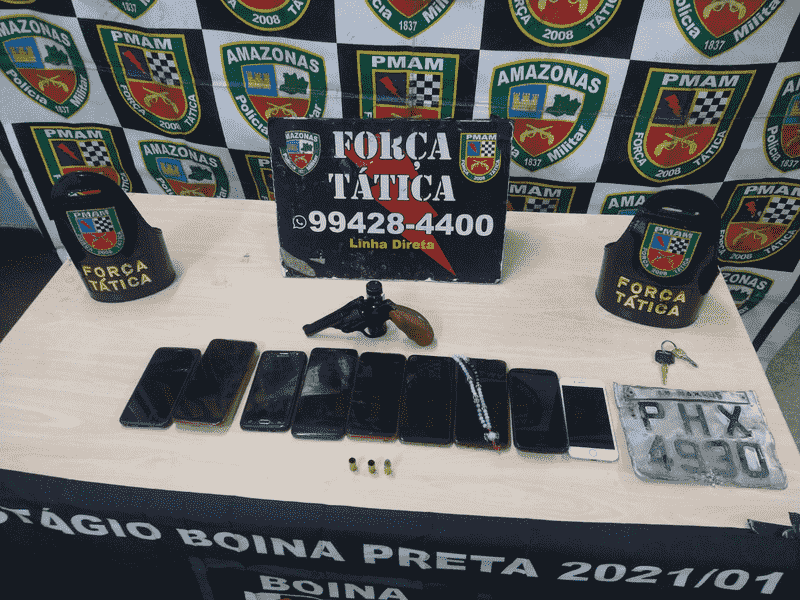 Força Tática prende casal acusado de fazer arrastões na Cidade Nova