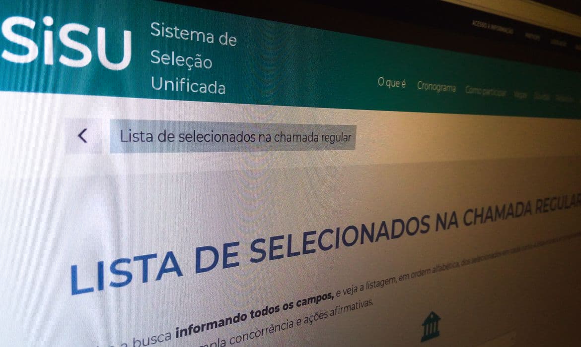 Sisu: prazo para matrículas na primeira chamada termina nesta terça-feira