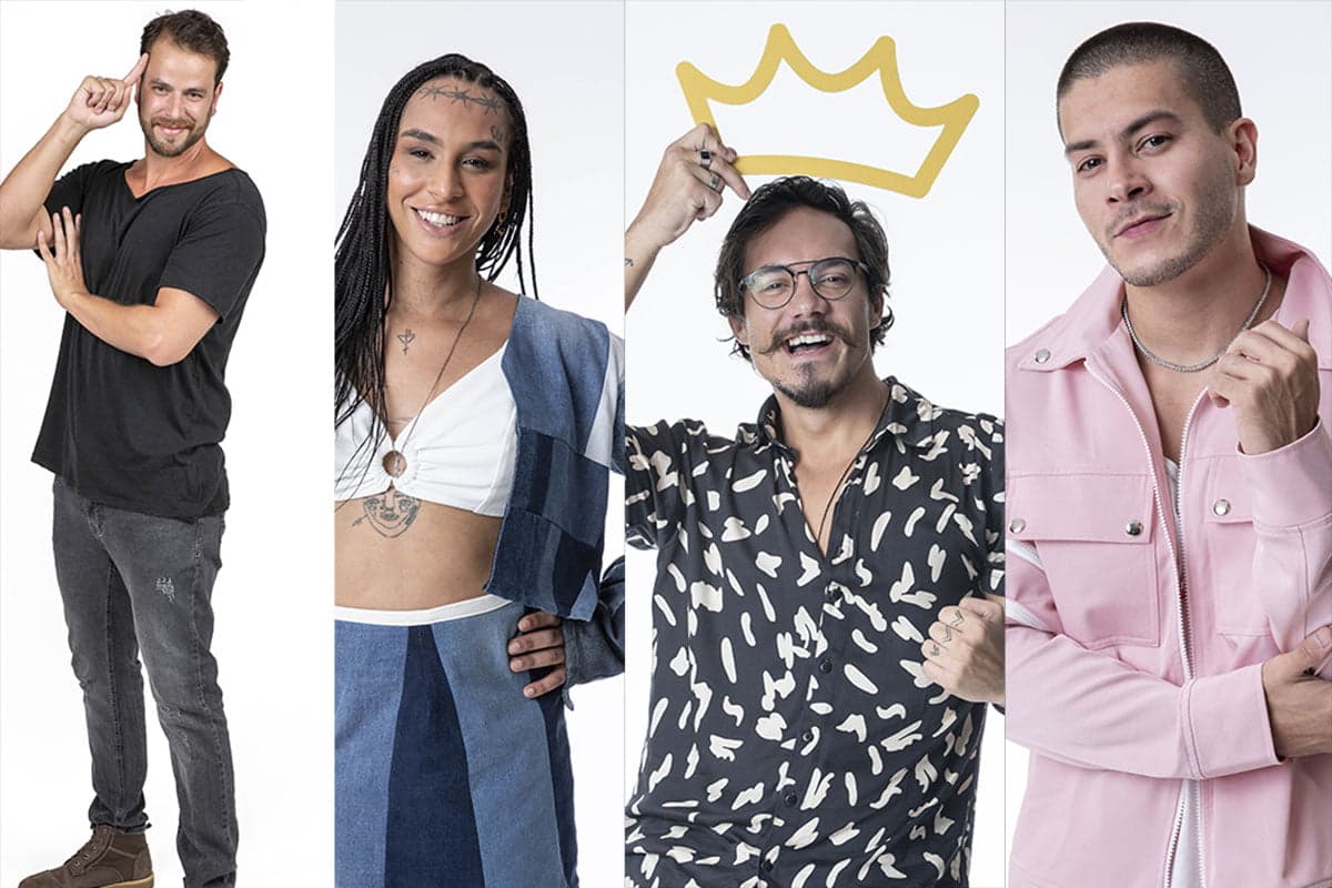 Paredão falso BBB22: Arthur Aguiar, Eliezer, Linn da Quebrada e Gustavo, quem deve ir para o quarto secreto?