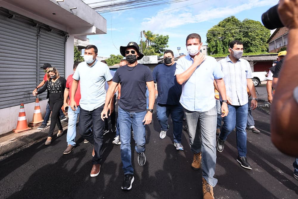 David Almeida afirma que Manaus terá a melhor malha viária do país em um ano