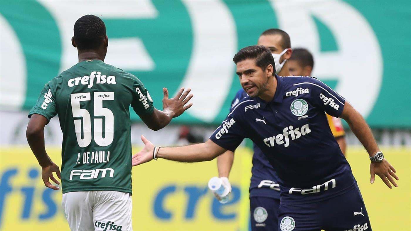 Palmeiras batalha pela liderança do Brasileirão em jogo contra o Avaí neste domingo