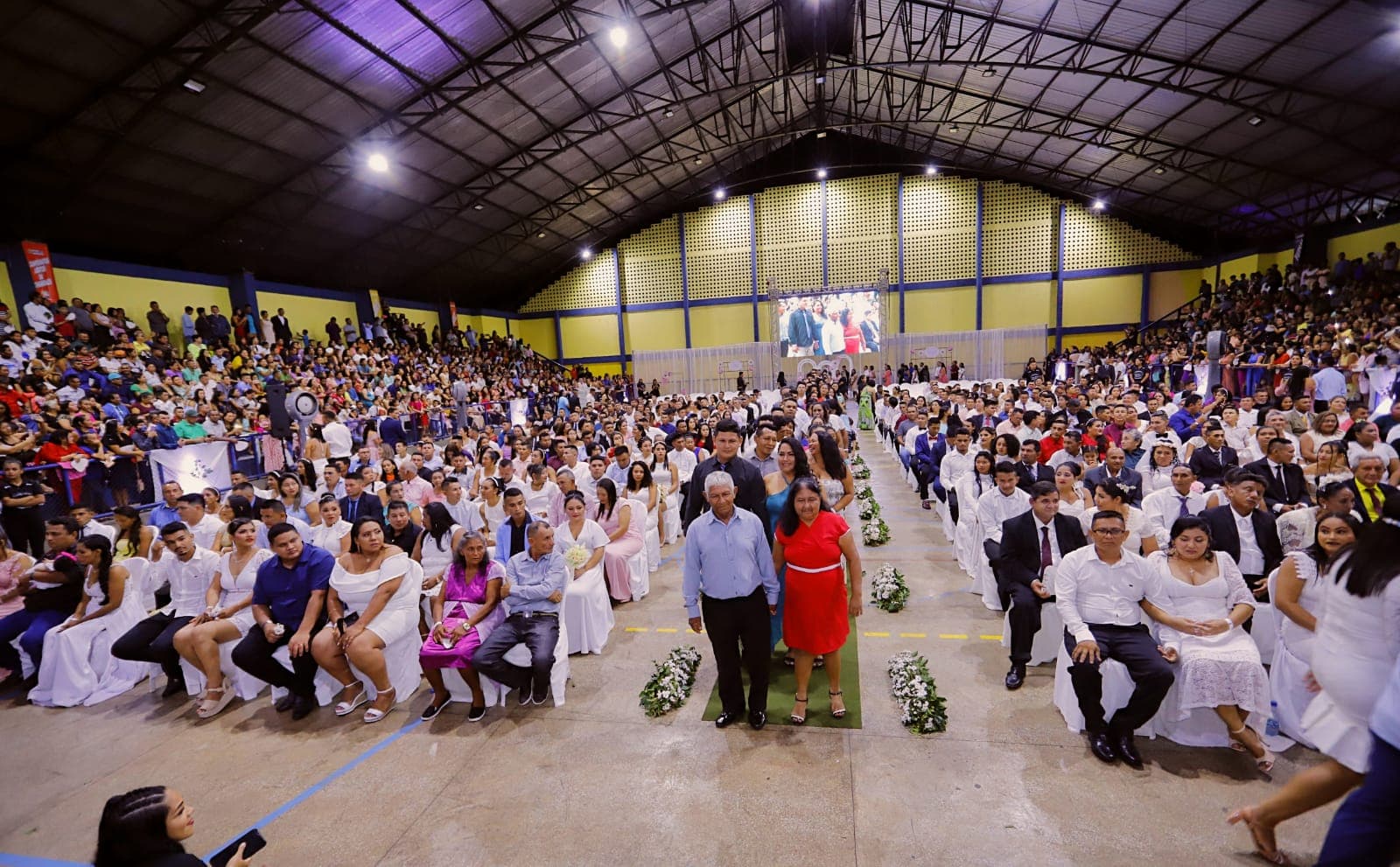 Em Maués, 370 casais dizem ‘sim’ em casamentos coletivos