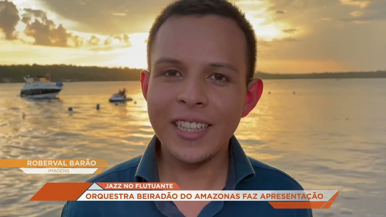 Orquestra do Beiradão faz apresentação de Jazz em flutuante