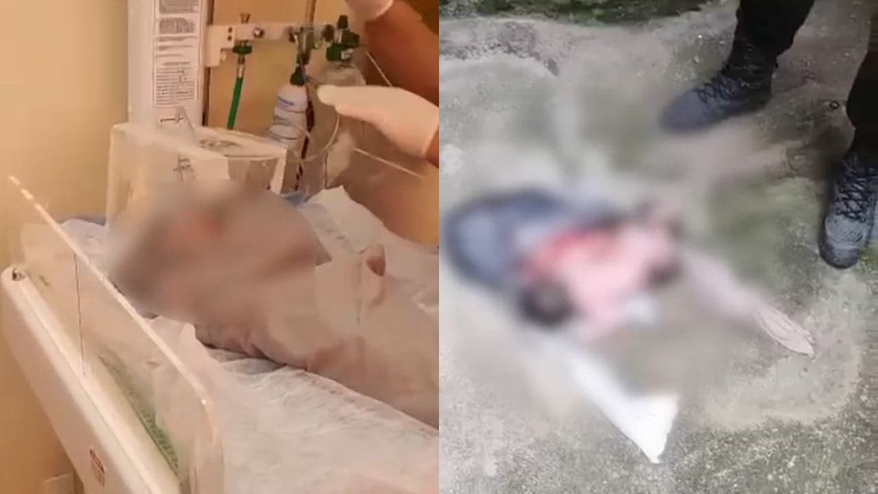 VEJA VÍDEO: Recém-nascido é encontrado vivo em sacola plástica