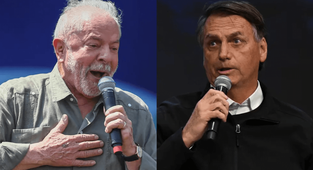 Ipec: Lula sobe para 47% e Bolsonaro se mantém com 31%