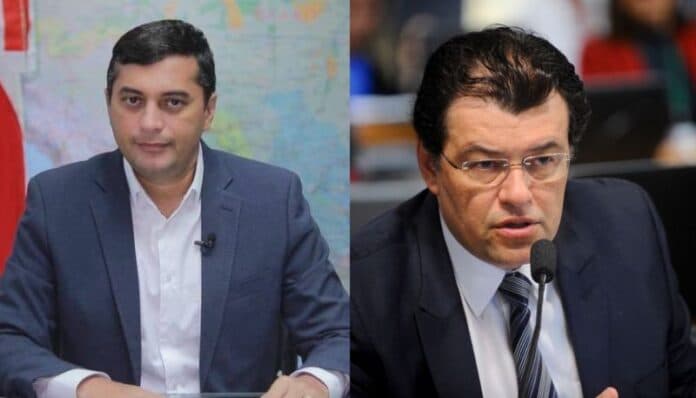 Wilson Lima (União) e Eduardo Braga (MDB) disputam o segundo turno para Governo