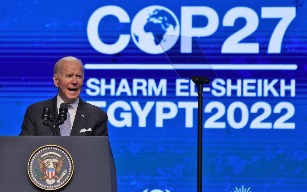 Joe Biden pede pela preservação da Amazônia na COP-27