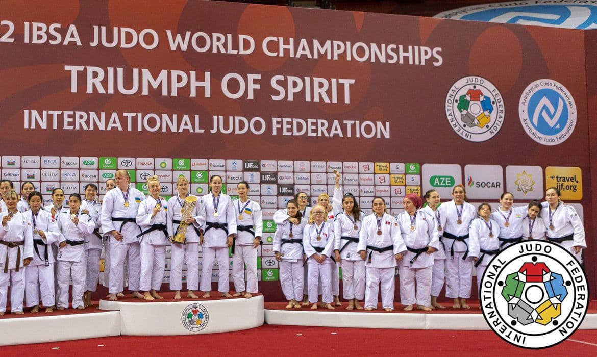 Brasil ganha 2 medalhas no Mundial de Judô Paralímpico