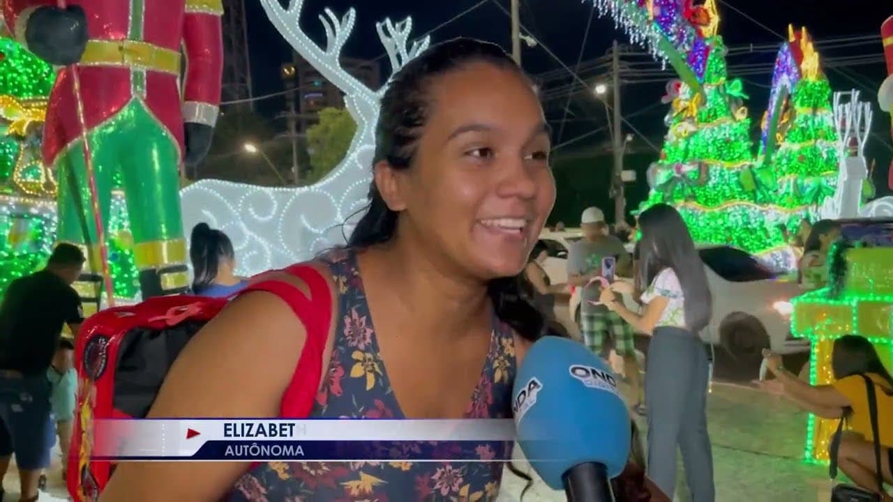 Cenários natalinos instagramáveis são montados em Manaus