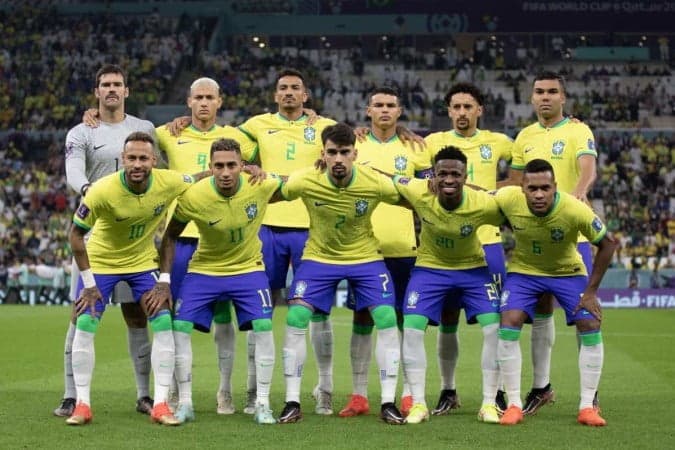 Brasil abre quartas de final da Copa na próxima sexta-feira, 9