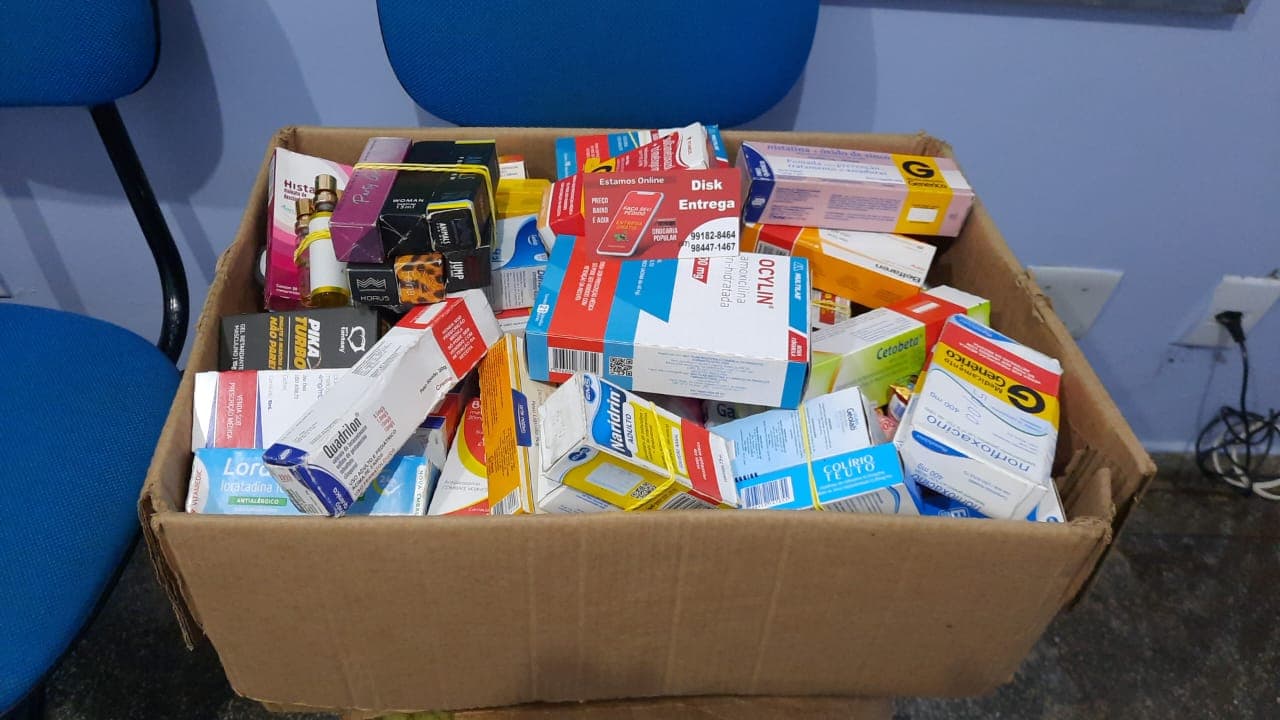 No AM, homem é preso por vender medicamentos sem autorização