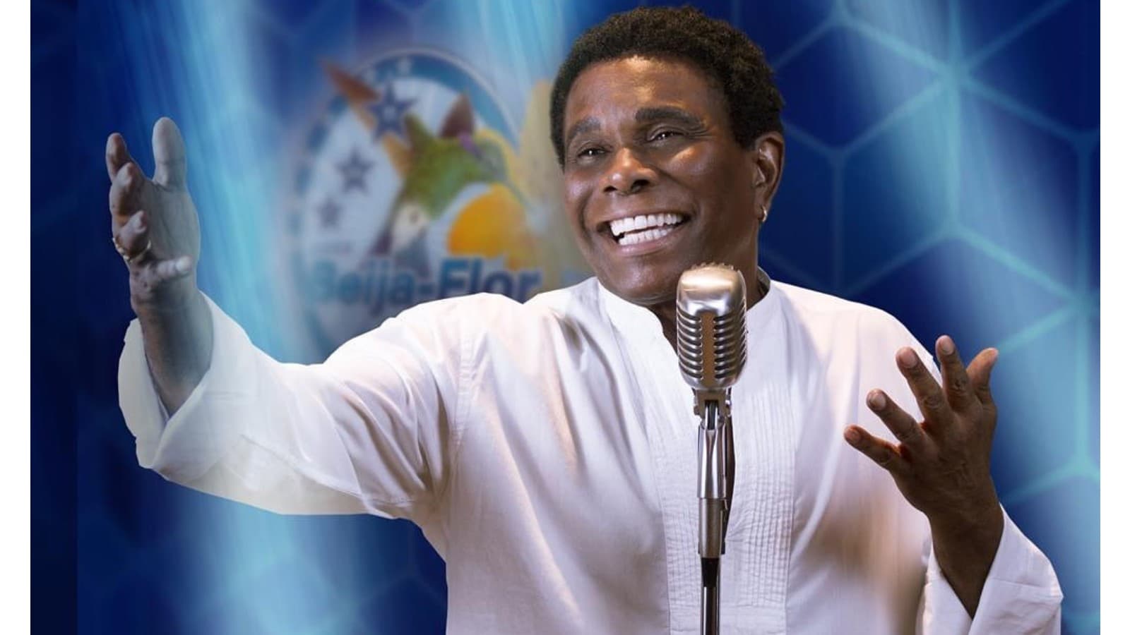 Neguinho da Beija-Flor canta na Casa de Praia Zezinho Corrêa, neste domingo