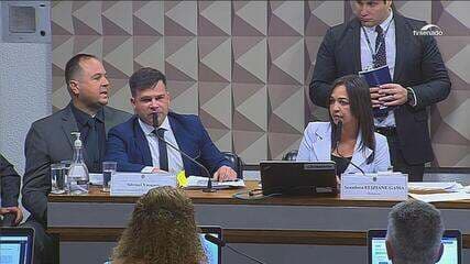 VÍDEO: Na CPI do 8/1, relatora manda deputado calar a boca em dia do 1º depoimento