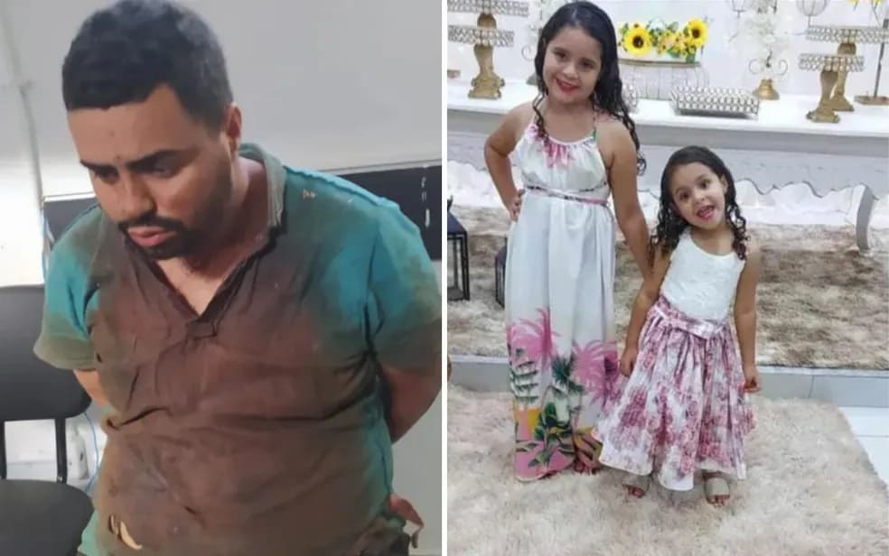 Pai que matou e queimou os corpos das filhas após traição, planejou o crime, diz PC