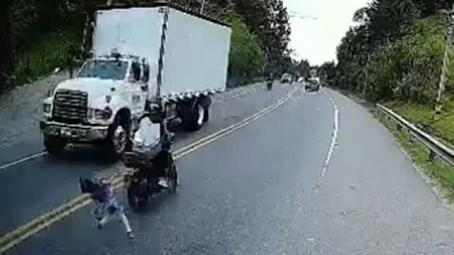 CENA CHOCANTE: Menina de 4 anos é atropelada duas vezes seguidas e sobrevive