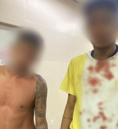 Dupla foge de moto e é capturada após cair no bairro São José