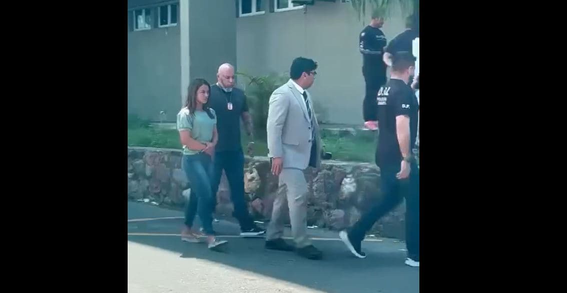 VÍDEO: Esposa de suspeito de matar jovem grávida é presa