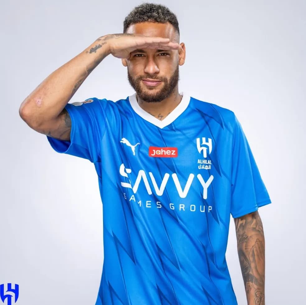 Neymar é anunciado oficialmente pelo Al-Hilal
