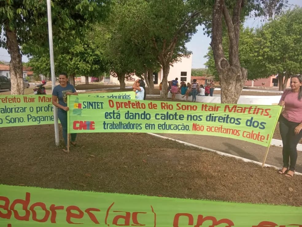 Alunos ficam sem aula após professores iniciarem paralisação em Rio Sono-TO