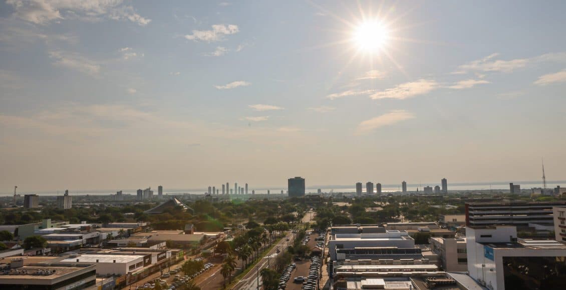 Palmas está em risco potencial da onda de calor até quinta-feira (21)