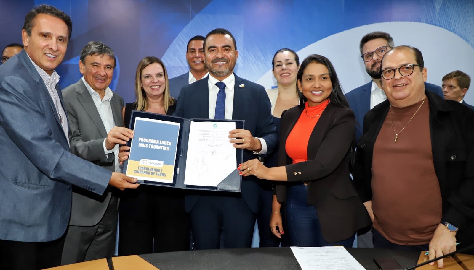 Tocantins recebe visita do Ministro Wellington Dias e institui programa “Educa Mais Tocantins”