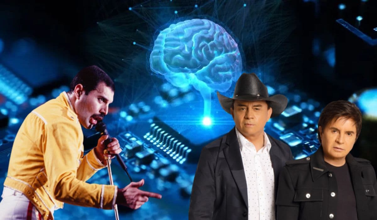 Hino: IA faz Freddy Mercury cantar &#8216;Evidências&#8217; de Chitãozinho &#038; Xororó