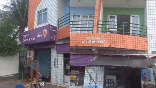 VÍDEOS: Supostos assaltantes fazem reféns em condomínio, mas se entregam para polícia, em Manaus