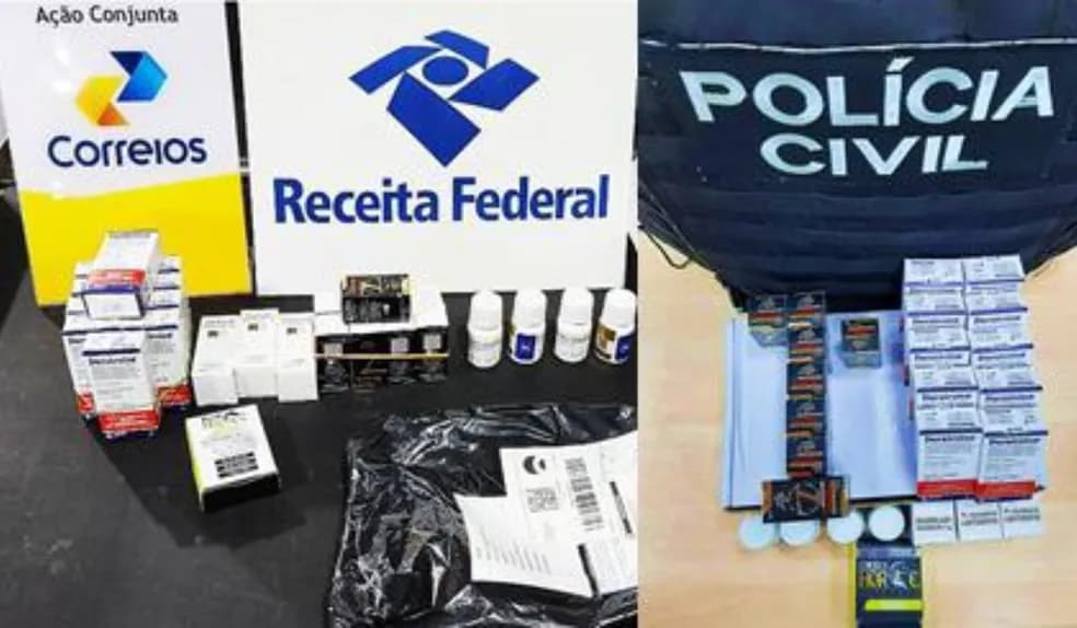 Polícia apreende pacotes de anabolizantes em Boa Vista