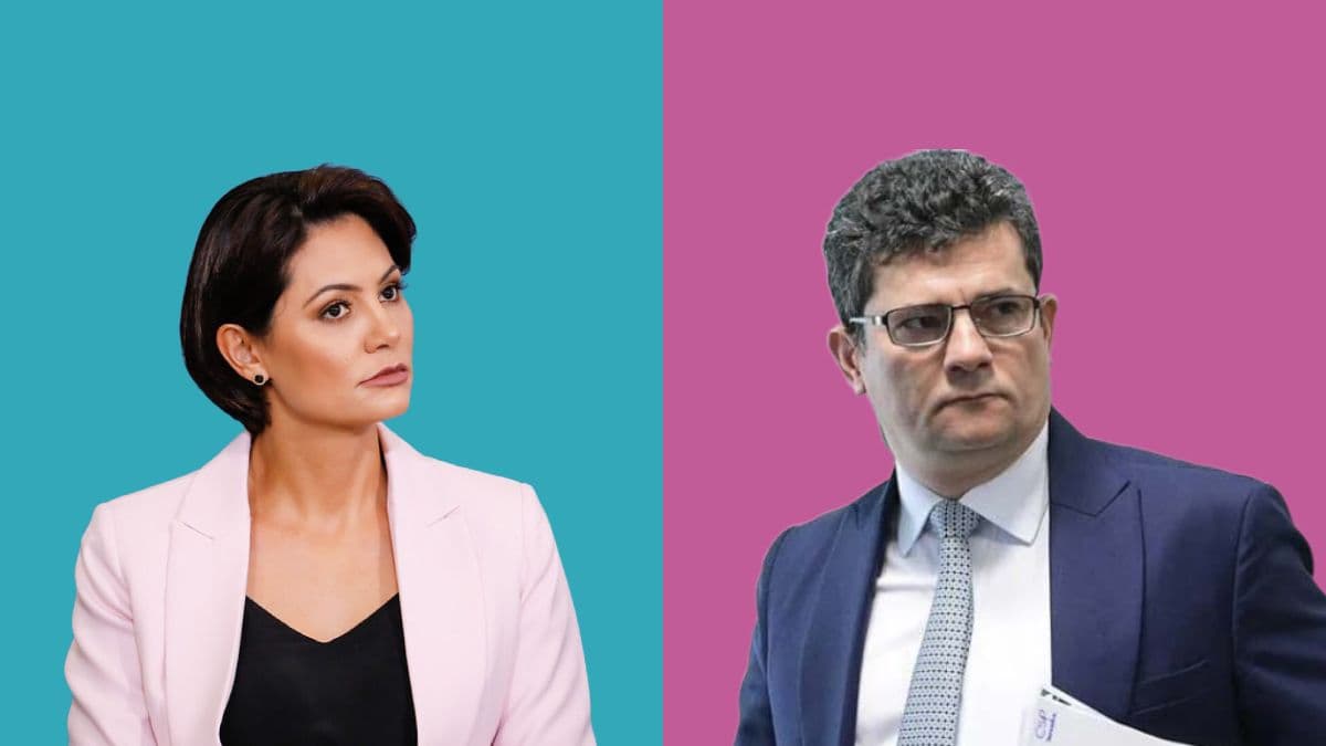 Com Moro sob risco de cassação, Michelle Bolsonaro lidera pesquisa por vaga no Senado