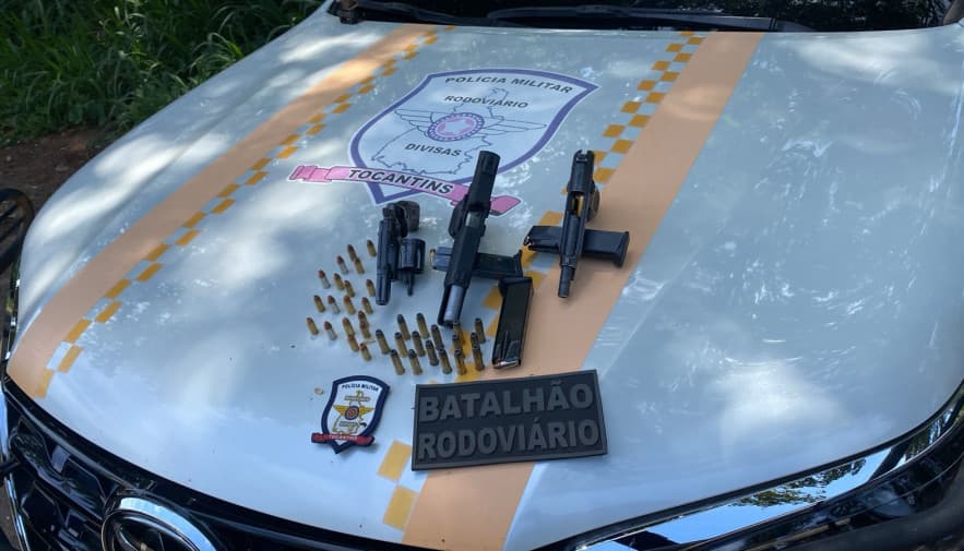 Policia Militar prende homem por porte ilegal de arma na região Sul do Tocantins