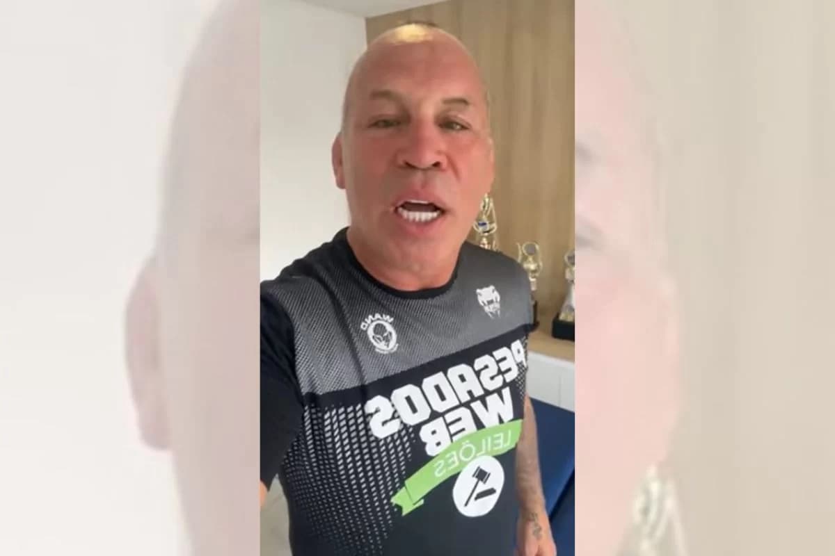 “Quero ver se você é tão brabo assim”, diz Wanderlei Silva ao desafiar segurança de MC Daniel para luta