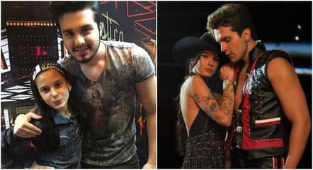 Ana Castela anuncia parceria com Luan Santana e fãs resgatam foto antiga dos dois