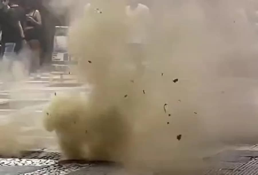VIDEO: Vulcão no Centro de São Paulo? Rede subterrânea de energia explode e assusta