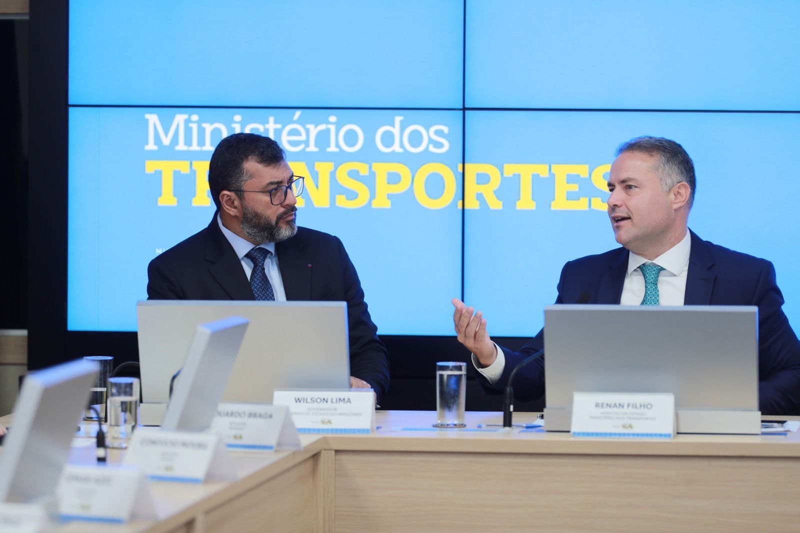 “Um projeto de importância nacional”, diz Wilson Lima sobre BR-319 em reunião com ministro dos Transportes