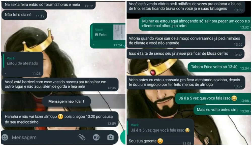 Em SP, jovem denuncia ex-chefe após ser chamada de “gorda” e “feia”