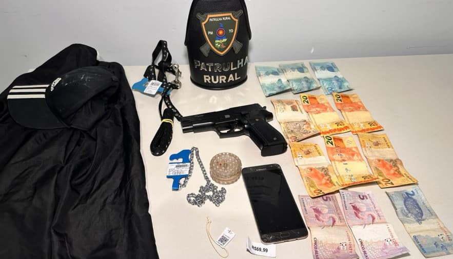 Polícia Militar prende suspeito de furto a Petshop de Palmas