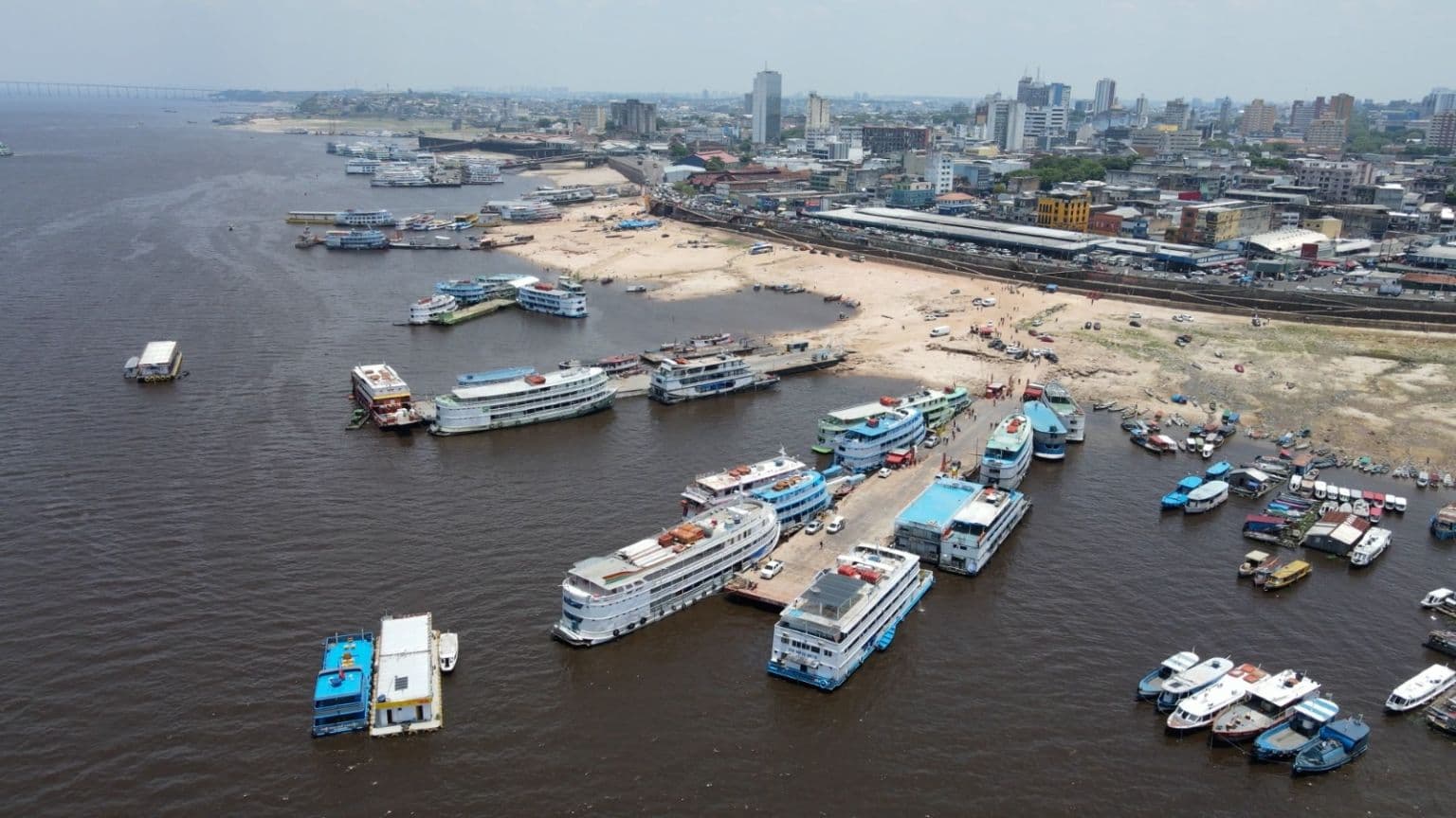 Rios da Bacia do Amazonas saem da classificação de seca extrema