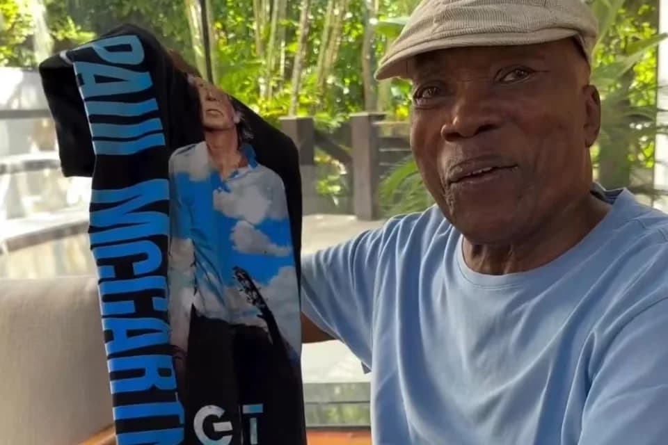 Milton Nascimento se emociona com convite para show de Paul McCartney