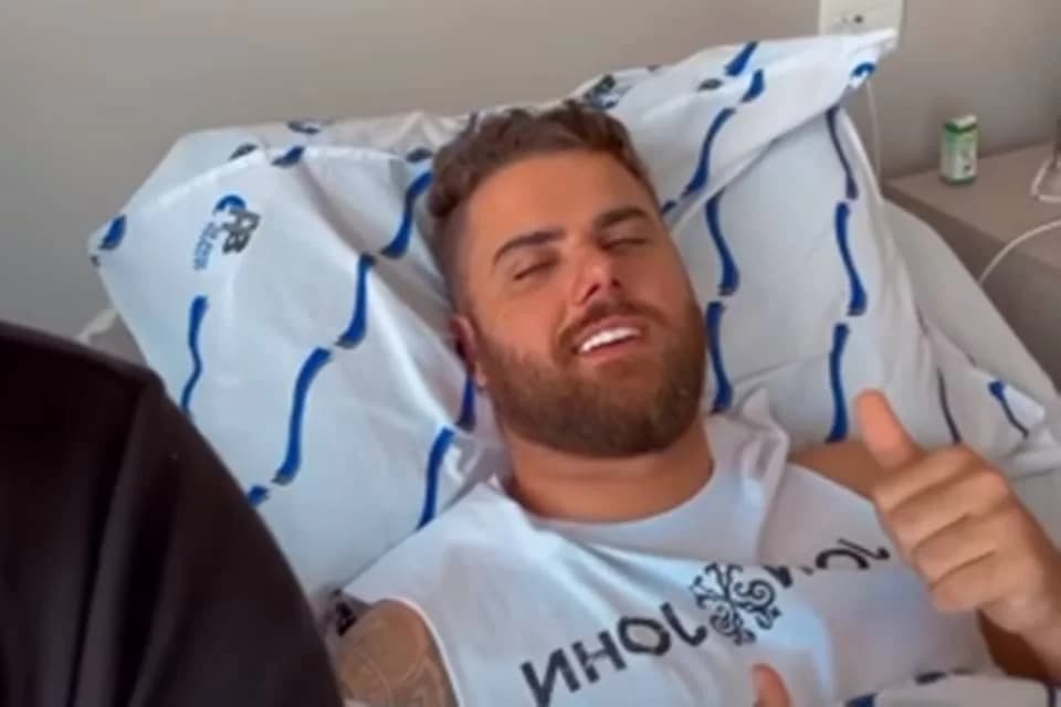 Zé Neto aparece em vídeo pela primeira vez após sofrer acidente em SP