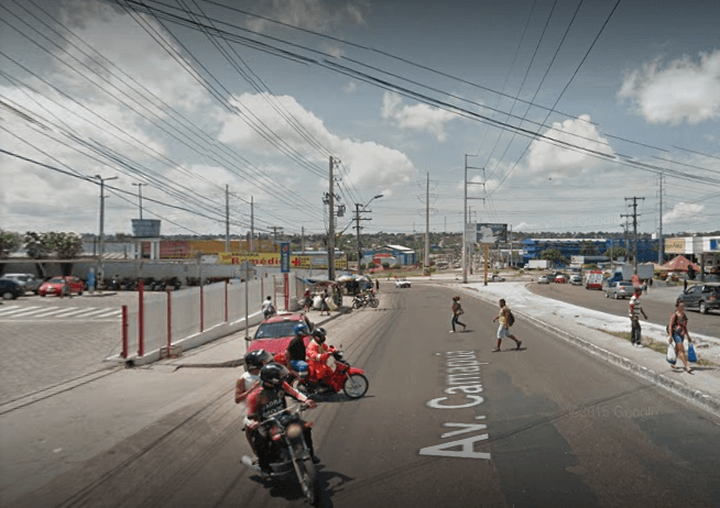 Trecho de Avenida Camapuã é interditado para construção de complexo viário em Manaus