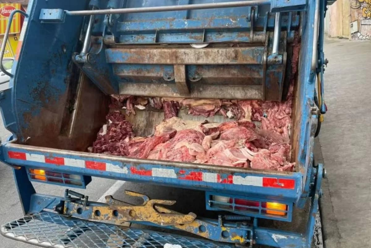 Polícia apreende 10 toneladas de carne estragada e interdita açougues em SP