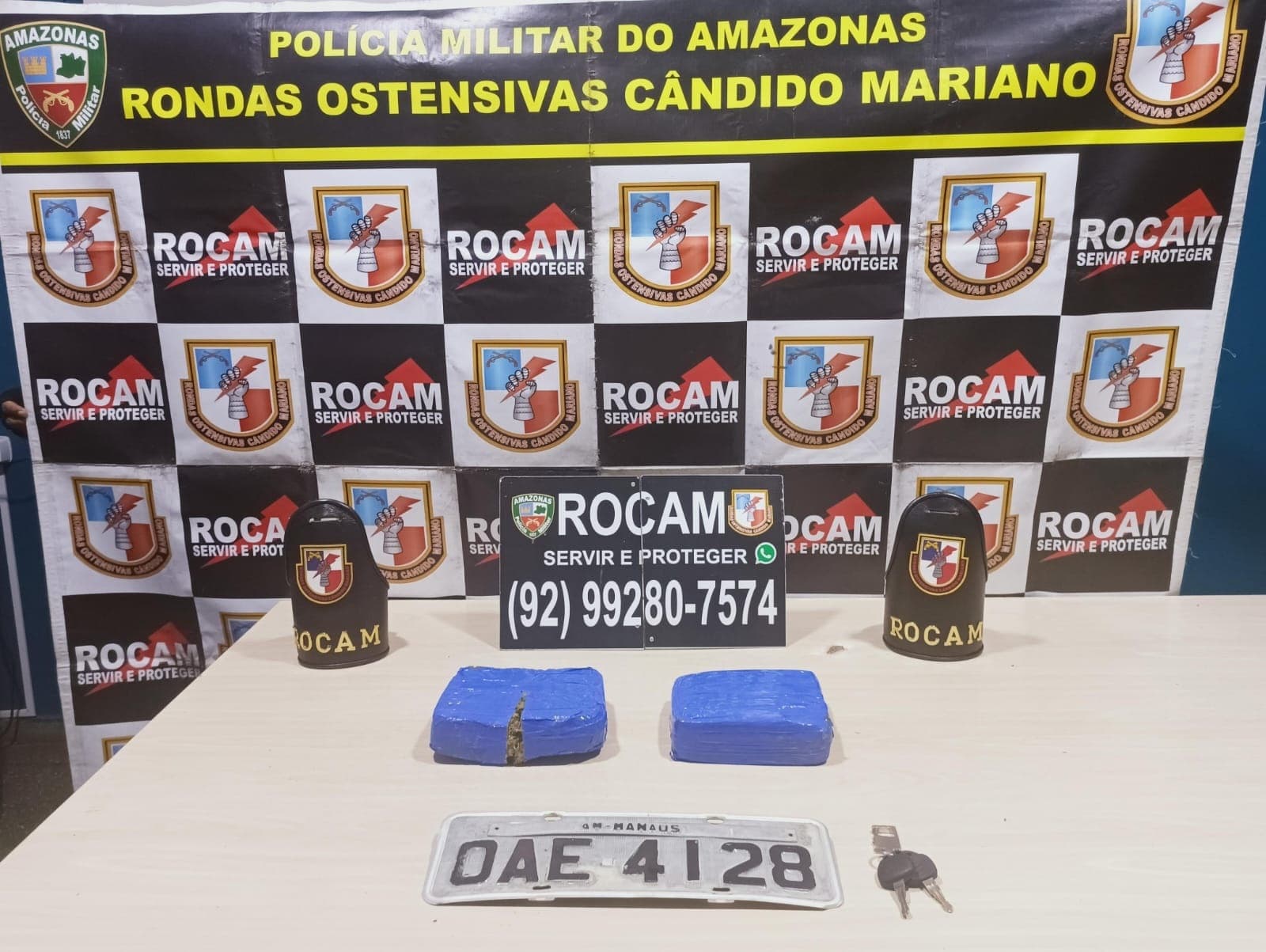 Homem é preso com drogas no porta-malas de carro em Manaus